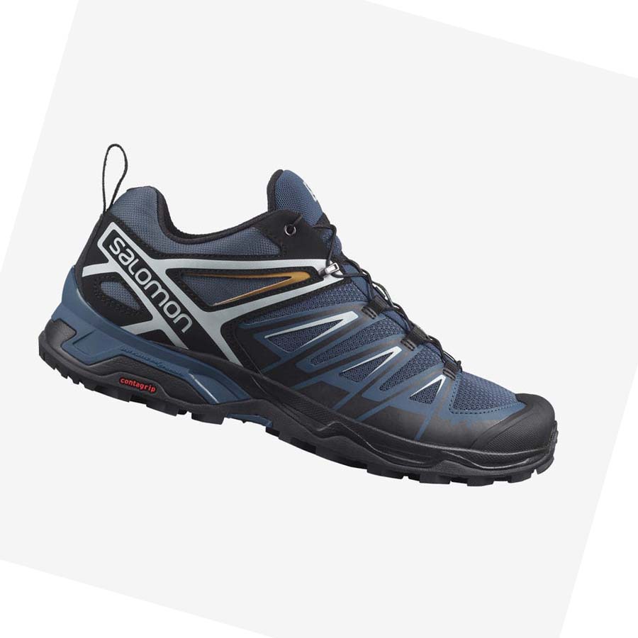 Salomon X ULTRA 3 Erkek Yürüyüş Ayakkabısı Lacivert | TR 3584XYU